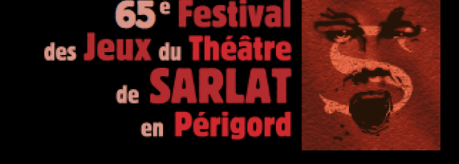 Extrait de l'affiche du festival des jeux du théâtre de Sarlat