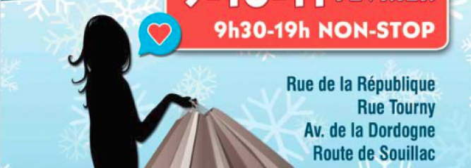 Grande braderie de Sarlat Affiche Grande braderie de Sarlat