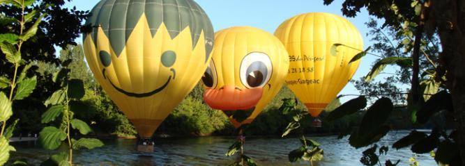 Photio de nos montgolfières du Périgord