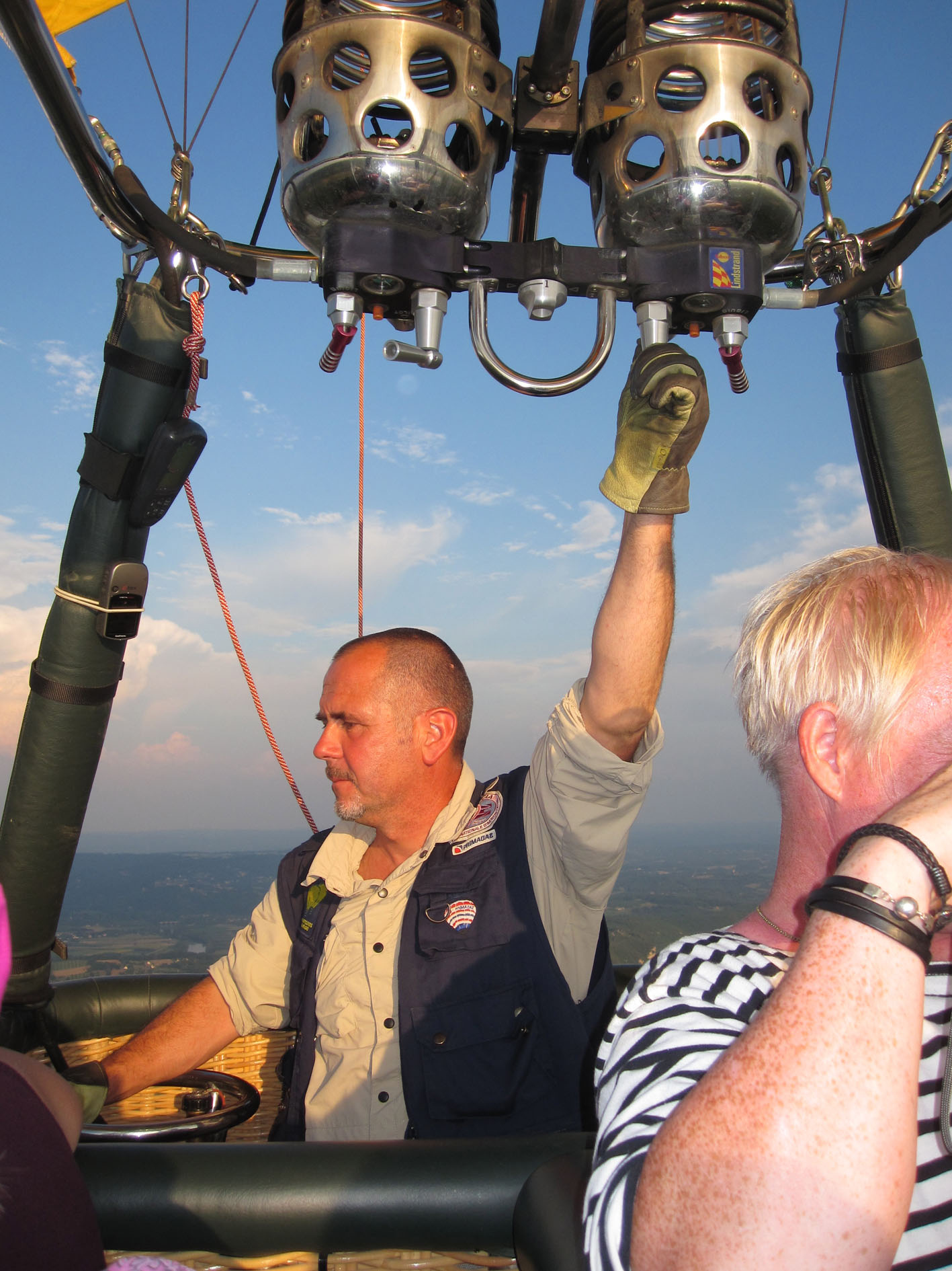 Boris pilote et gérant de Montgolfières du Périgord