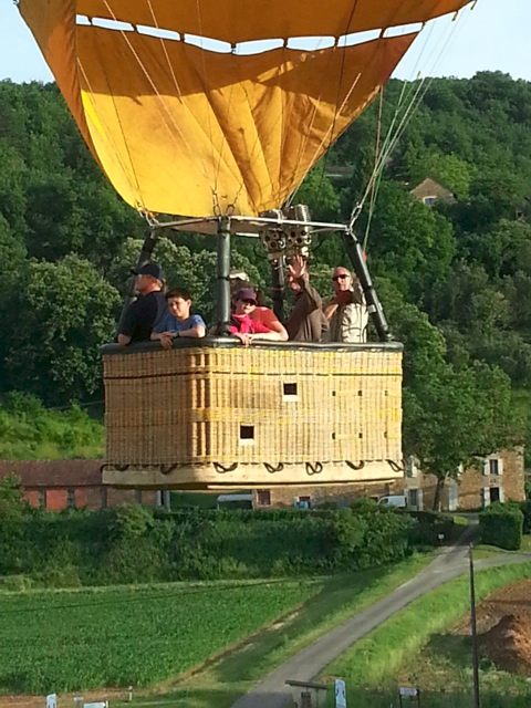 Vol en montgolfière 5 personnes en Dordogne