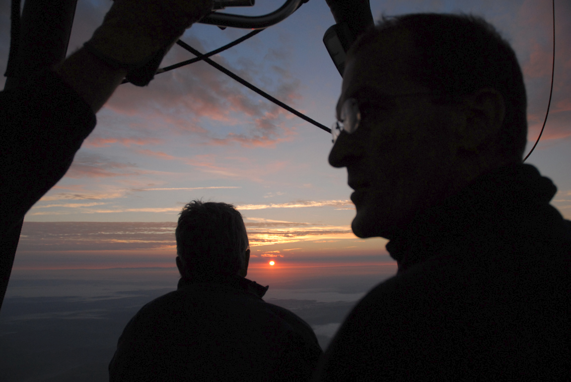 Pilotage de la montgolfière