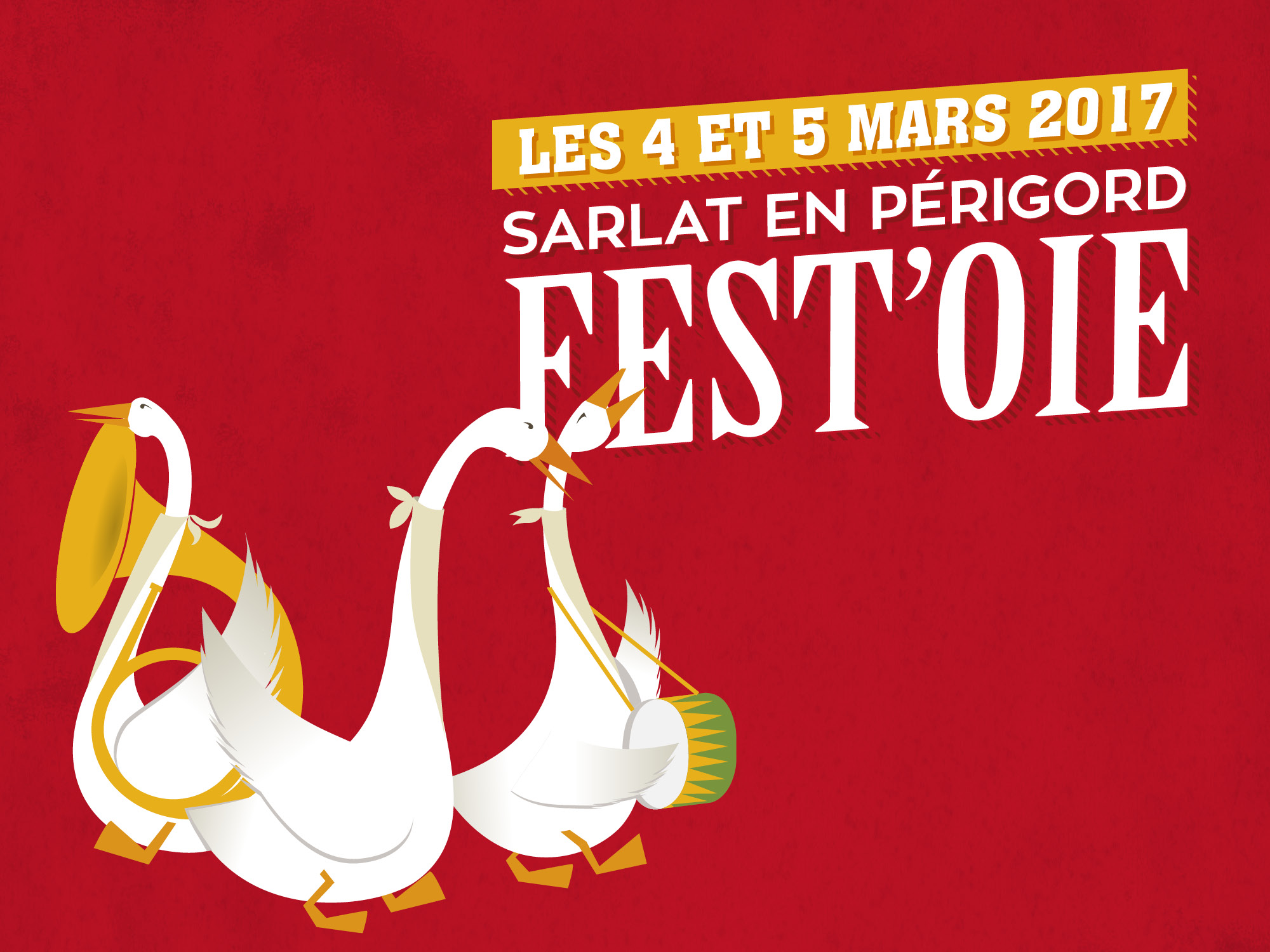 Affiche de l'événement Sarlat en Périgord Fest'oie 2017