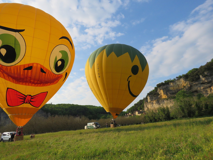 Vol ballon Duck