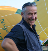 Jean-Luc pilote à Montgolfières du Périgord