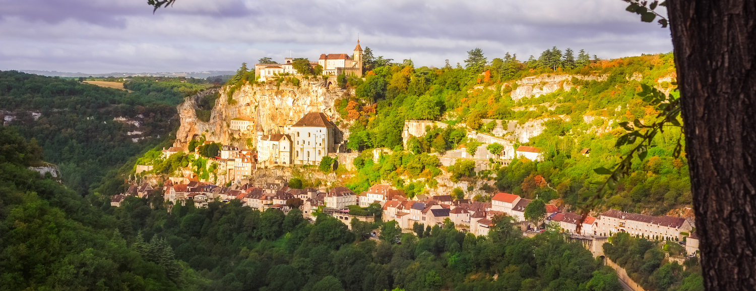 Rocamadour, village en Dordogne